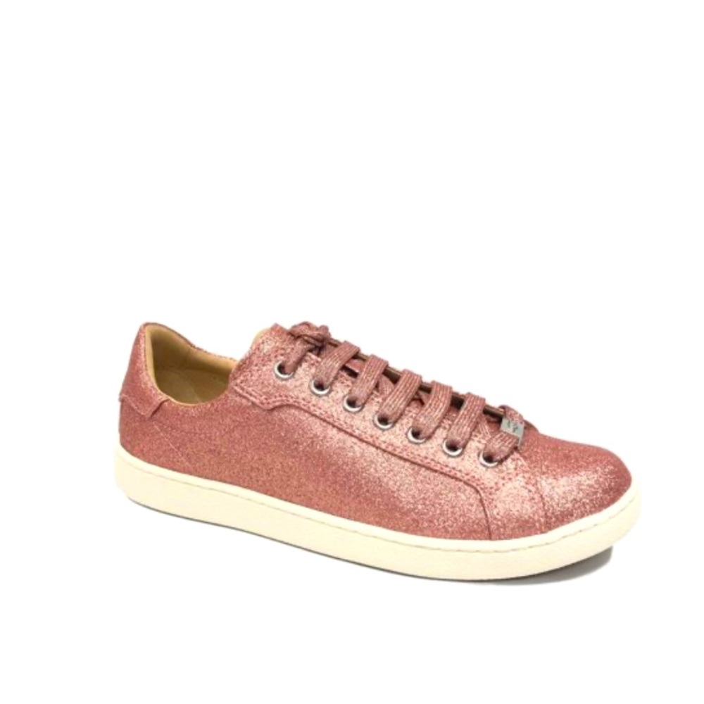UGG Milo Pink Glitter Fashion Sneaker NEW
